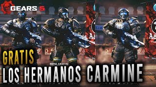 COMO DESBLOQUEAR GRATIS A LOS HERMANOS CARMINE | GEARS 5