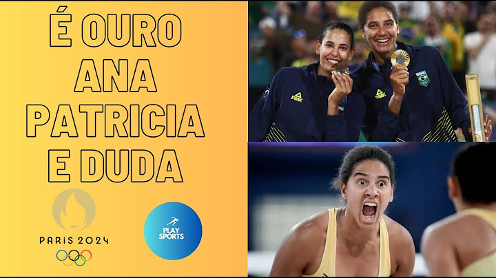 ANA PATRÍCIA E DUDA CONQUISTAM OURO NO VOLEI DE PRAIA