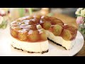 巨峰のレアチーズケーキの作り方・レシピ Non-Baked Cheesecake of Kyoho Grape｜Coris cooking