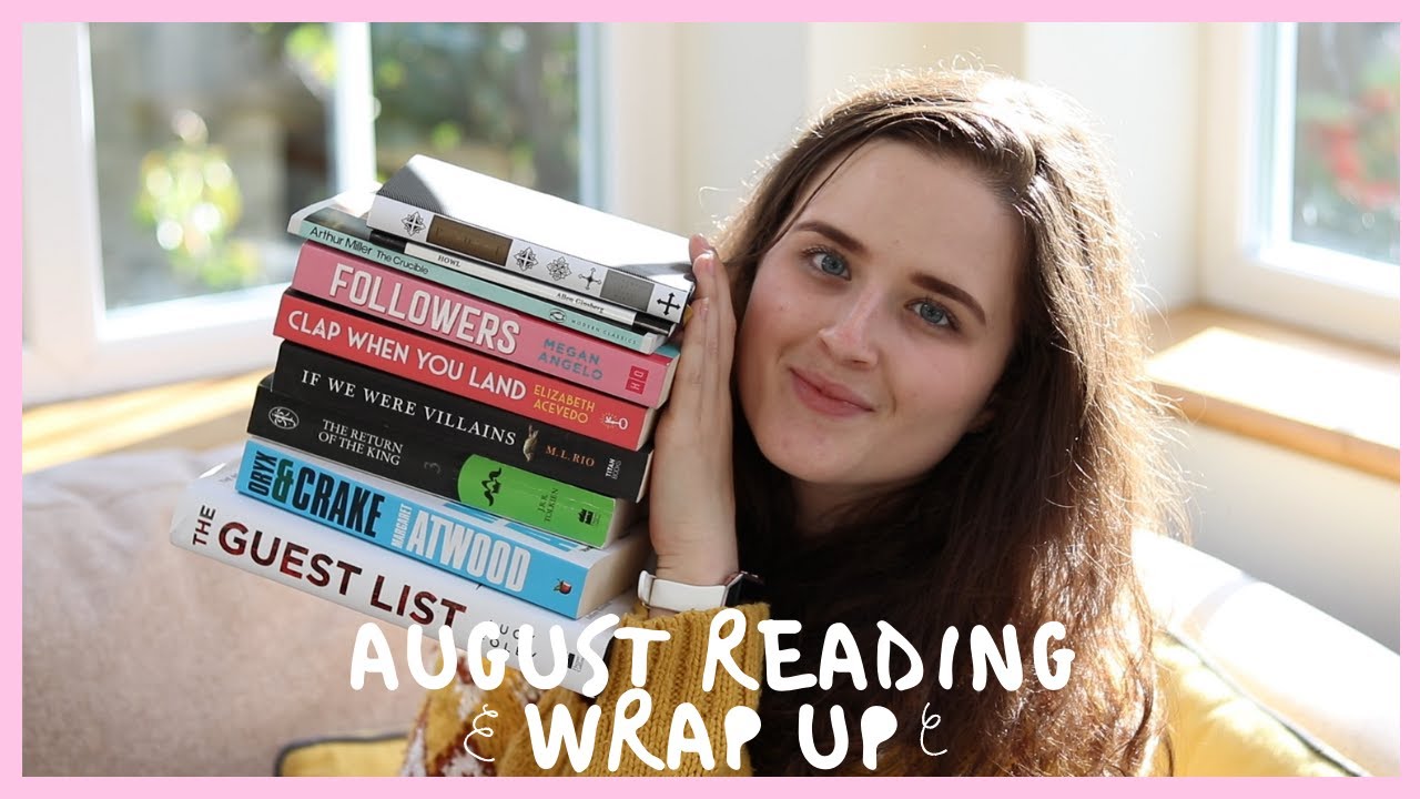 ALL OF THE BOOKS I READ IN AUGUST // august reading wrap up