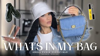 WHAT'S IN MY BAG FOR 2024 | *SMALL PURSE* MUST HAVES !!!