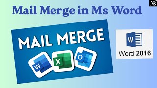 Mail Merge in MS Word 📩🔥 Step-by-Step (Wizard Method) + Print, Edit & Save! Tips & Mistakes!
