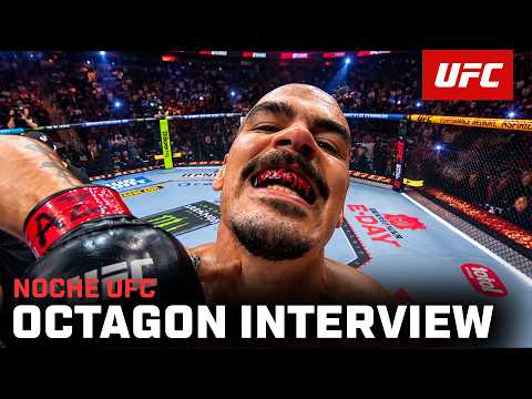 Yousri Belgaroui Octagon Interview | Noche UFC