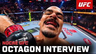 Yousri Belgaroui Octagon Interview Noche Ufc