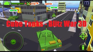 Cube Tanks - Blitz War 3D (gameplay video on Android) screenshot 1