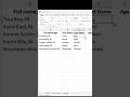 How to split data into excel. #excel