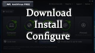 AVG Antivirus Free 2017 - how to fast download, install & configure it screenshot 2