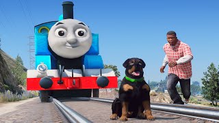 Franklin saving Chop from Thomas The Train (Full Episode)