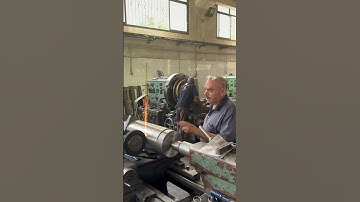 Shaft grinding operation ⚙️🏭 #machining