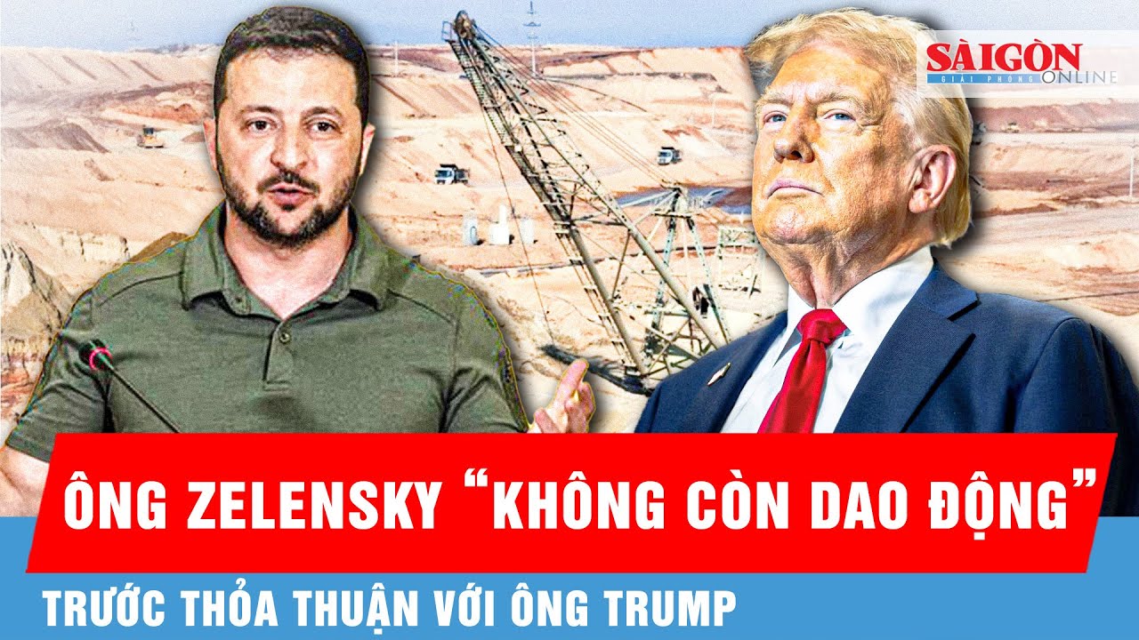 Thỏa thuận khoáng sản Ukraine- Mỹ sắp được ông Zelensky đưa về đích  | Tin quốc tế