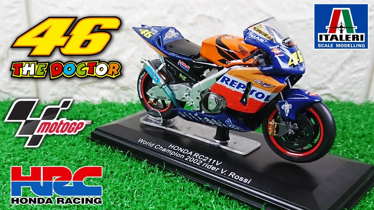 1/12 MINICHAMPS 122021046 Repsol Honda RC211V Rossi First WIN MotoGP