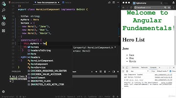 Learning Angular 7 from scratch - Part 2-3 - Creating a class for the data