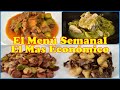 Nuevo Menu Semanal ECONOMICO 3, guisados económicos, guisados caseros