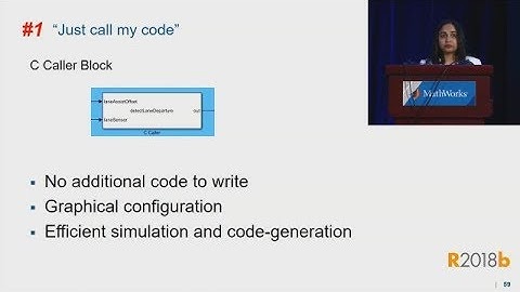 How to Integrate Hand Code Libraries in MATLAB and Simulink