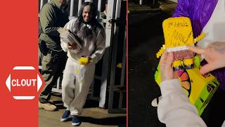 Tekashi 6ix9ine Released From Federal Prison & Shows Off Nicolás Maduro Signed Handcrafted SpongeBob