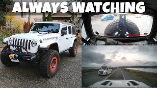 Jeep Wrangler Dash Cam & Rear Camera! BlackVue DR900X-2CH 4k Dashcam screenshot 1