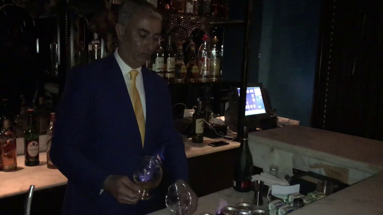 Royal coffee flambé