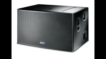 [Box Plan] FBT MITUS 218S Subwoofer