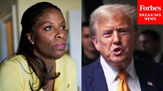 ‘They Have A Mandate’: Stacey Plaskett Rips GOP For Speaking On Trump’s Behalf During His Gag Order