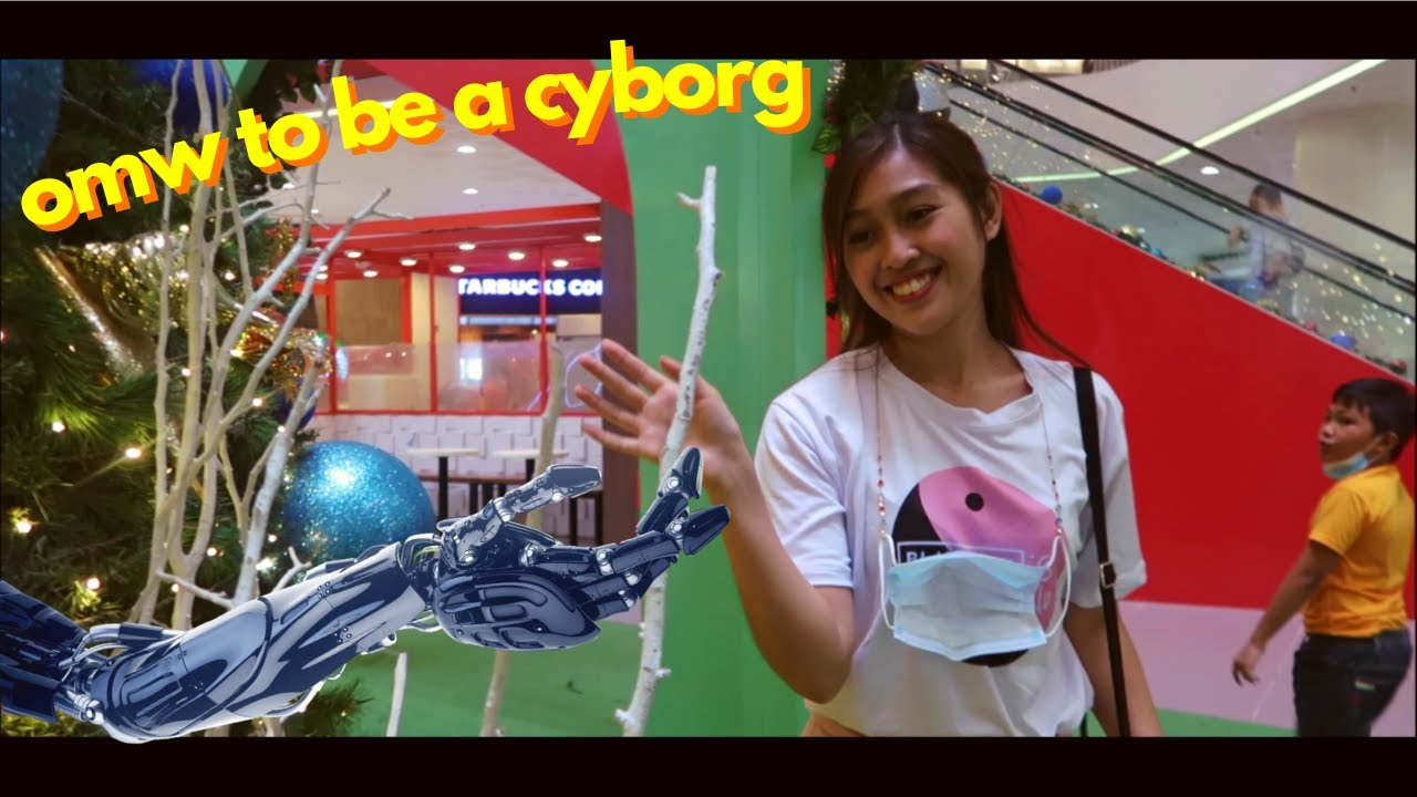 We're already cyborgs, Elon Musk says.. (mall vlog)
