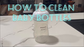 How To Clean Baby Bottles