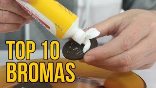 TOP 10 BROMAS 2016 - Bromas para hacer a tus amigos (Recopilación)