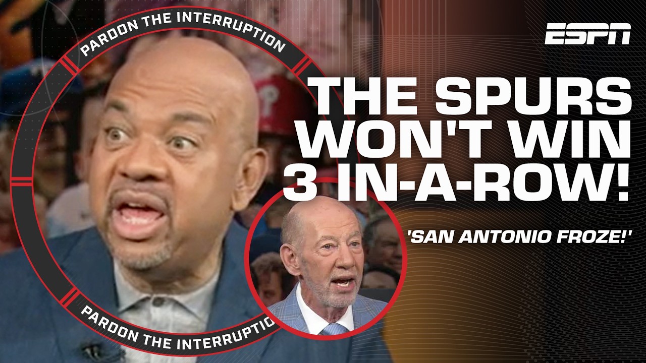 The NBA Finals is OVER! 🗣️ Wilbon says Spurs 'choked their way out' of a championship 😬 | PTI