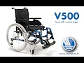 Vidéo: Fauteuil roulant V500 dossier inclinable 30°