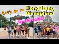 Hong kong disneyland  rides  parade  fireworks  team traveller vlog 