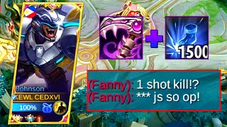 JOHNSON MAGE CALAMITY REAPER + DIRE HIT(FULL STACK) 1 SHOT KILL!?