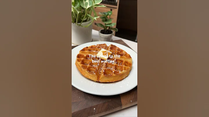 The secret to the best waffles… ✨