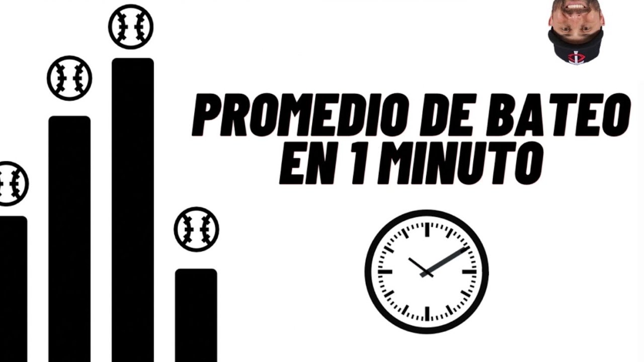 que-es-el-promedio-de-bateo-en-el-beisbol-estad-sticas-en-un-minuto
