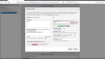 RedCap-Auto-calculated field