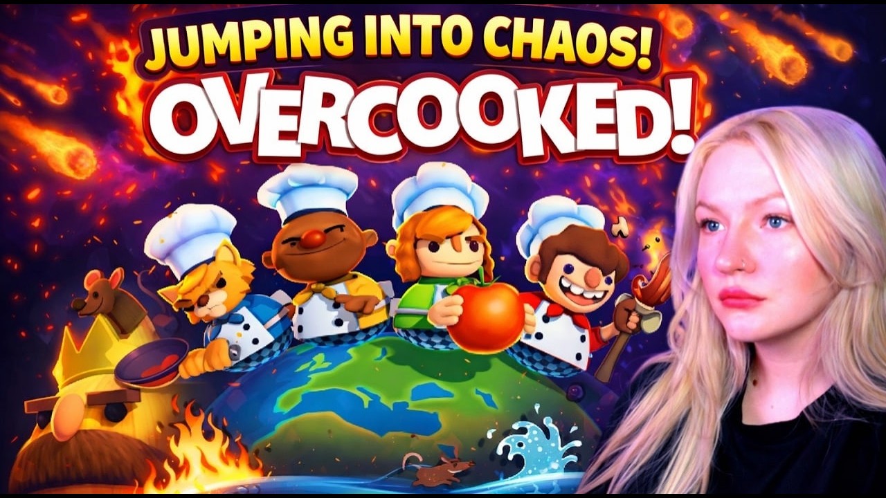 Летсплей Overcooked часть 2 @AgnisLo @huntress_of_Luna
