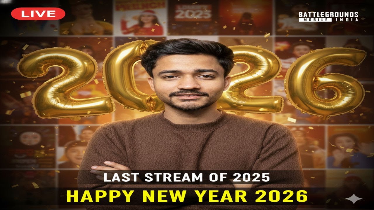 HAPPY NEW YEAR STREAM 2026 II @KamalplayzZxyt KAMALPLAYZLIVE - YouTube
