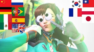 Dva Ult in Different Languages - Overwatch 2