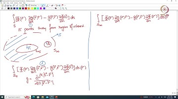 Lec 23 Derivation of the exterior Kirchhoff Helmholtz Integral Equation