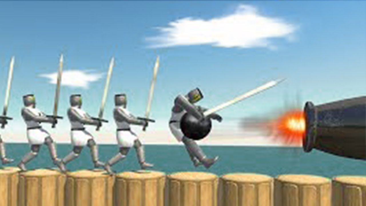 Armies Destroyed With Super Cannon - Animal Revolt Battle Simulator