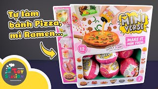 Làm bánh Pizza, tô mì Ramen tí hon với Miniverse  ToyStation 787