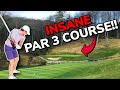 World's Most EPIC Par 3 Course!! Can We Beat Wesley's Record?? | Bryan Bros Golf