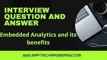 Embedded Analytics and its benefits