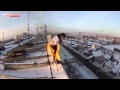Homem Salta de Cobertura de Prédio com Corpo em chamas