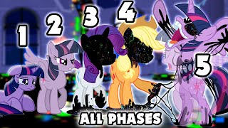 Friday Night Funkin' Pibby Twilight Sparkle | Dusk Till Dawn VIP - Pibby My Little Pony (All Phases)