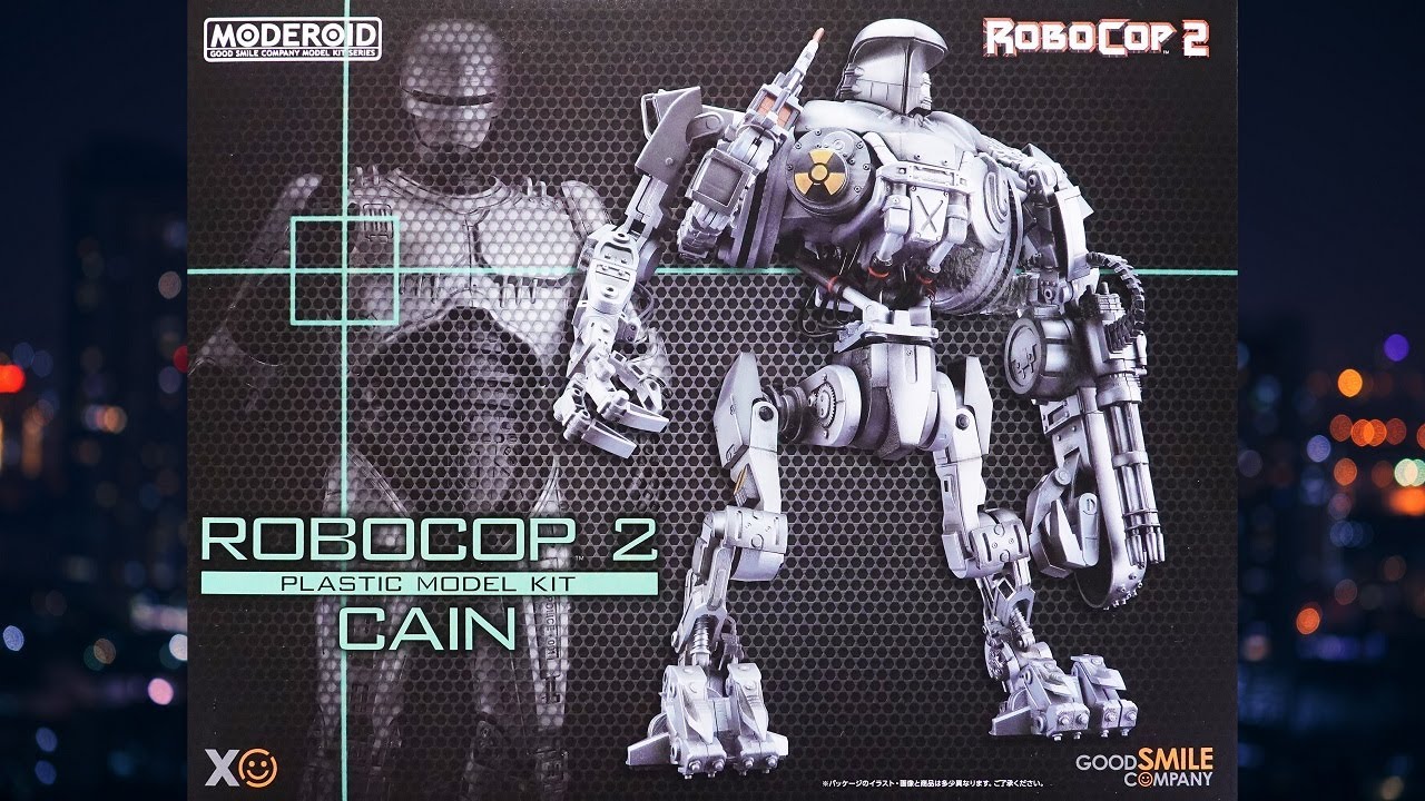 MODEROID ROBOCOP2 CAIN PLASTIC MODEL KIT