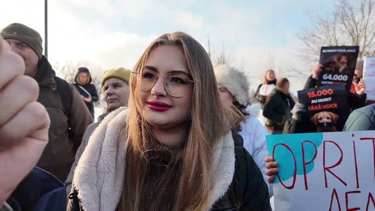 Vox Anima de la PROTESTUL împotriva cruzimii asupra animalelor București 22.02.2026