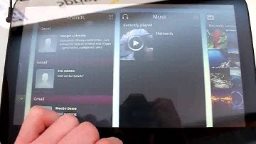 MeeGo Tablet UX on WeTab / ExoPC