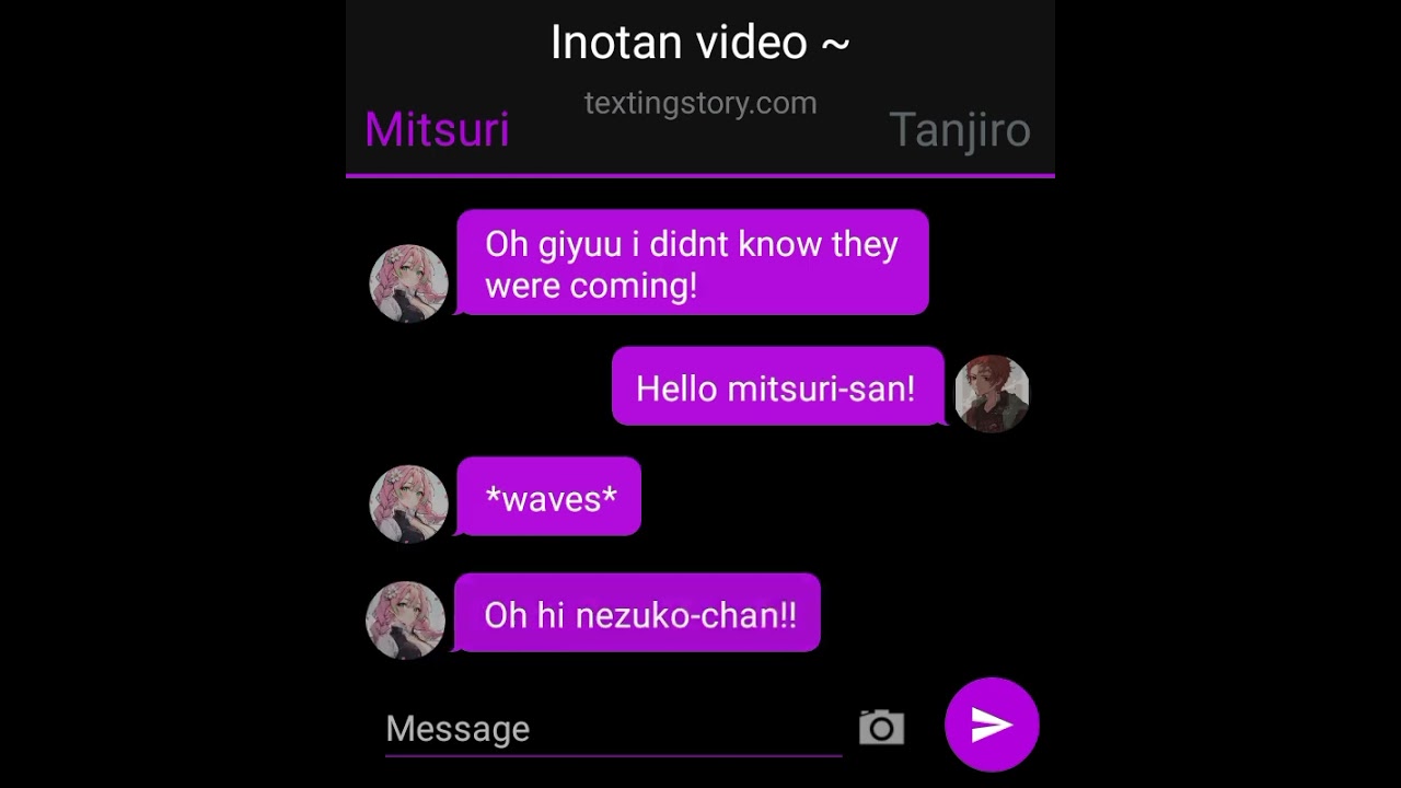 ~inotan texting story~ (sorry for the delay!!