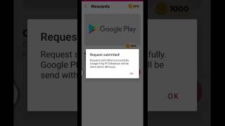mrewards play Store Redeem Code 10 #mrewards #playstore #free #freefire #youtube #shorts screenshot 3