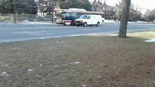 TTC Buses on routes 39 and 199