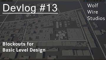 Devlog #13  - UE5 - Level Design Blockout   #13hours